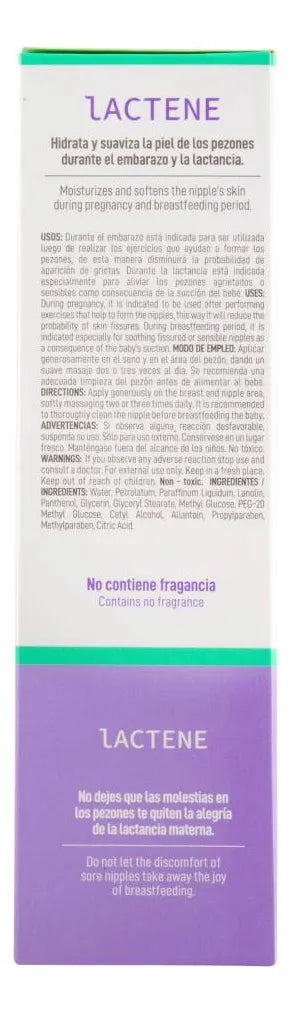 Crema Dermoprotectora Del Pezón Lactene 60 G