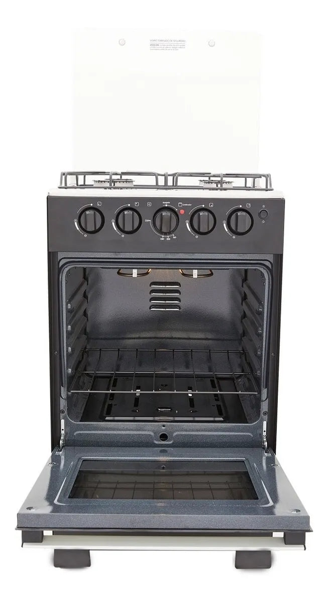 Estufa Romero Reflex Haceb 50 Cms Gas Propano Negro