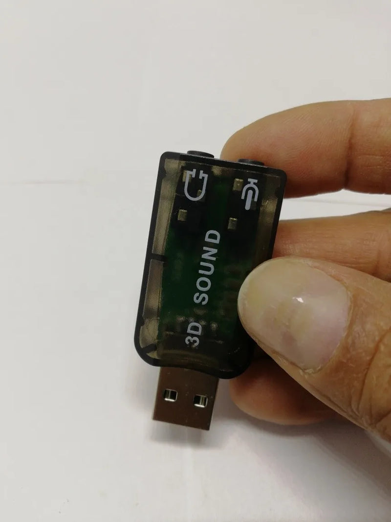 Tarjeta Audio Controladora, Usb A Micrófono Y Audifono