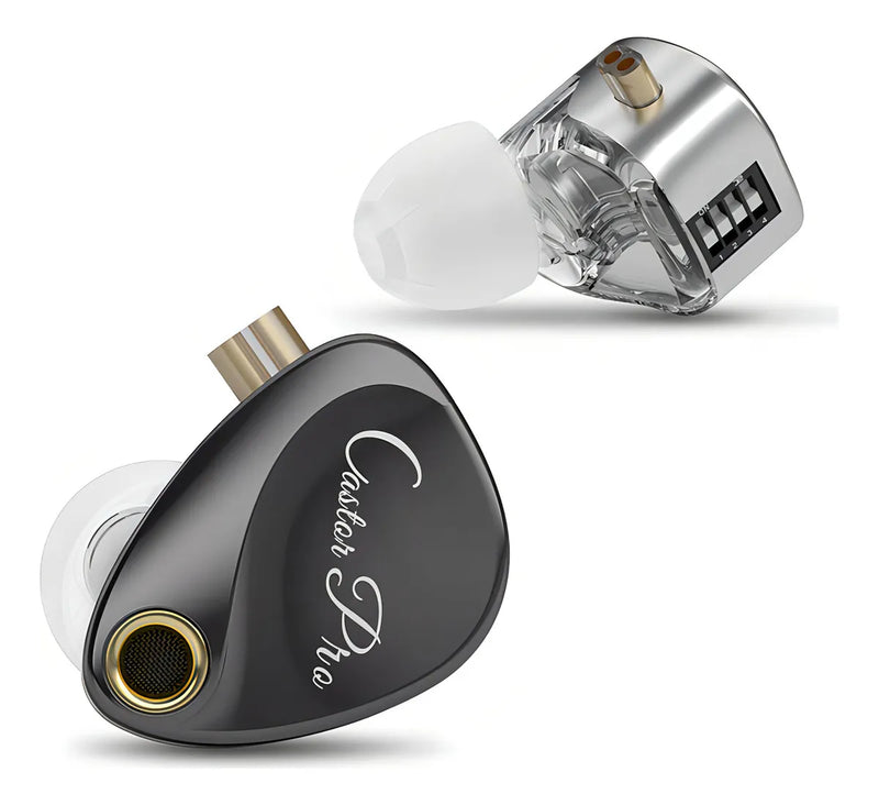 Auriculares KZ CASTOR PRO Bass Version Negro