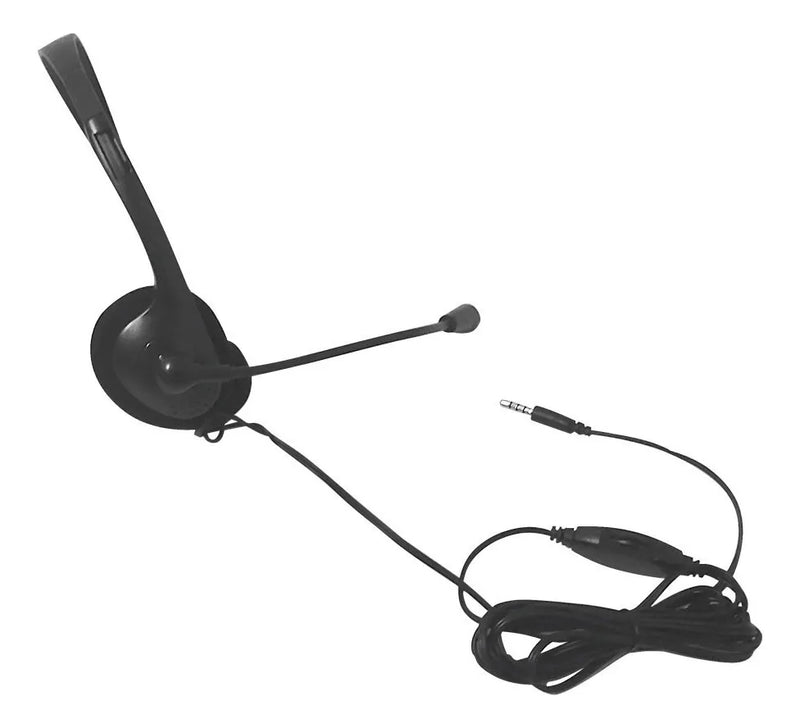 Diadema Para Pc Y Celular Con Micrófono Ahp-23-701 Negro