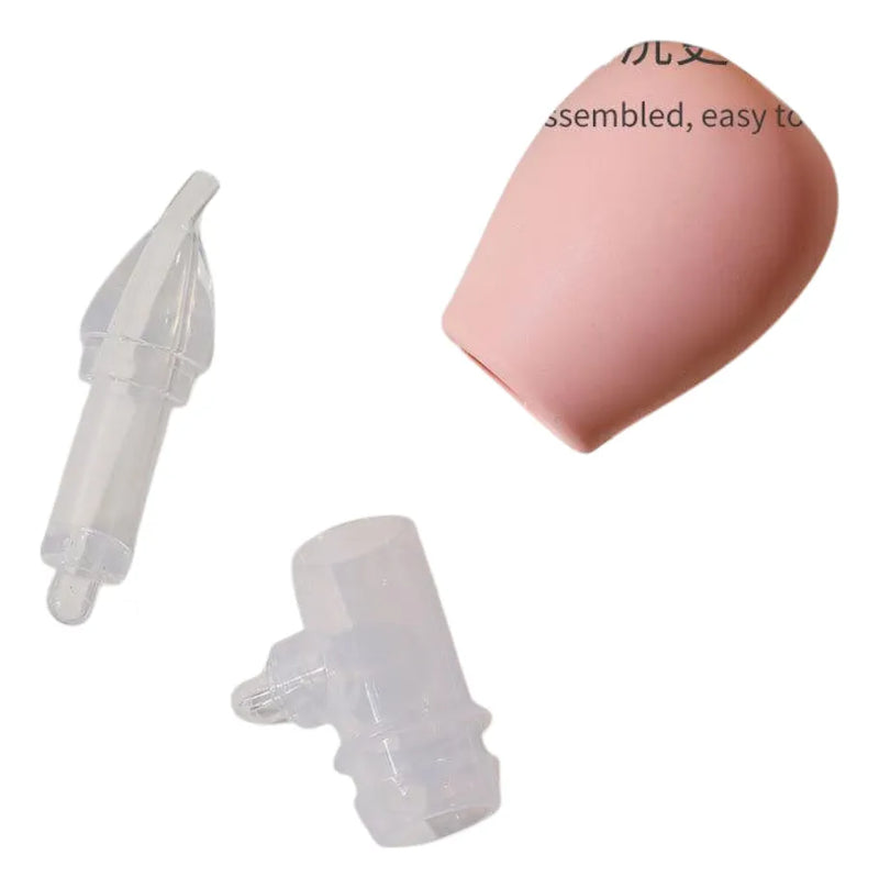 Succionador Nasal + Pinza (unidad) Accesorio Nasal Para Bebe Azul , Rosado