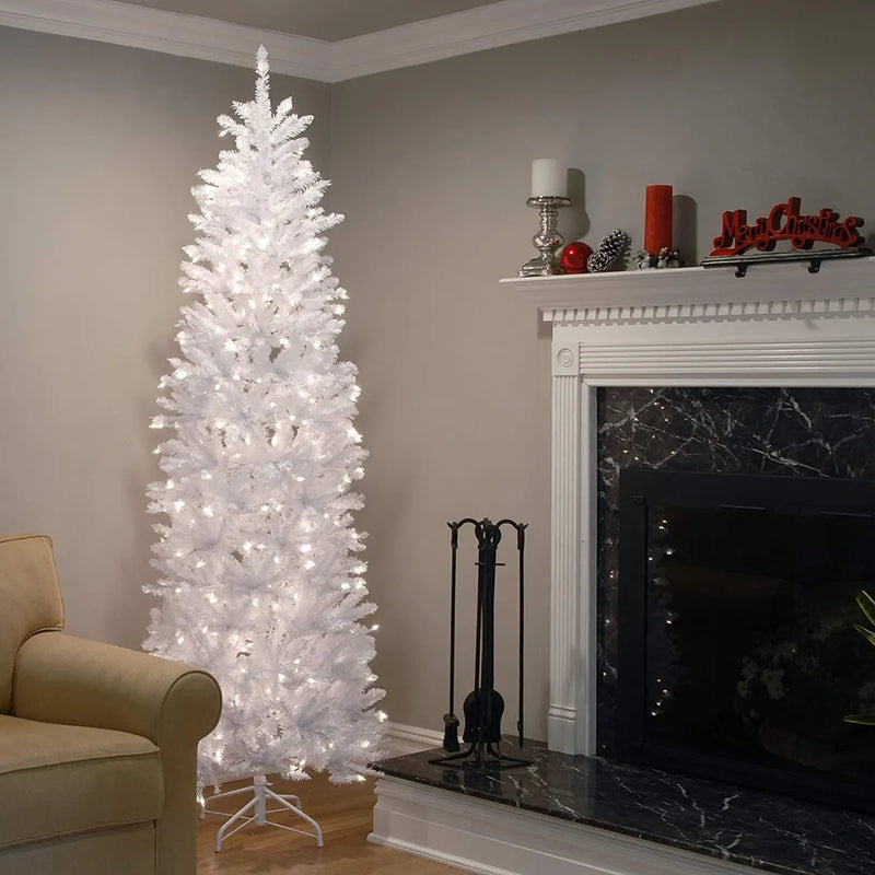 Árbol De Navidad Artificial Preiluminado 7.5 Pies