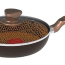 Sarten Color Marrón Oscuro
