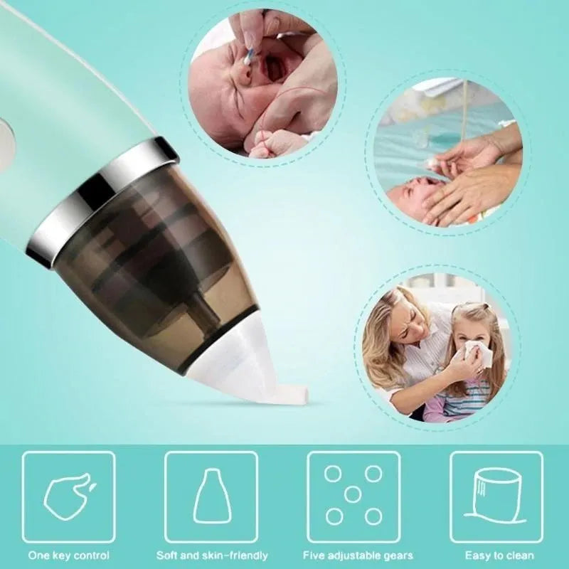 Aspirador Nasal Para Bebés Baby Optshd-8032 Color Disponibilidad Con 1 Boquillas
