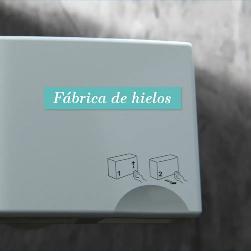 Nevera Mabe Refrigeración PQL22LEKFSS color inox con capacidad de 615L