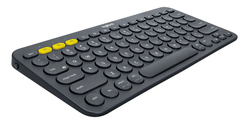 Kit de teclado y mouse inalámbrico Logitech K380 + M350 Español de color gris oscuro