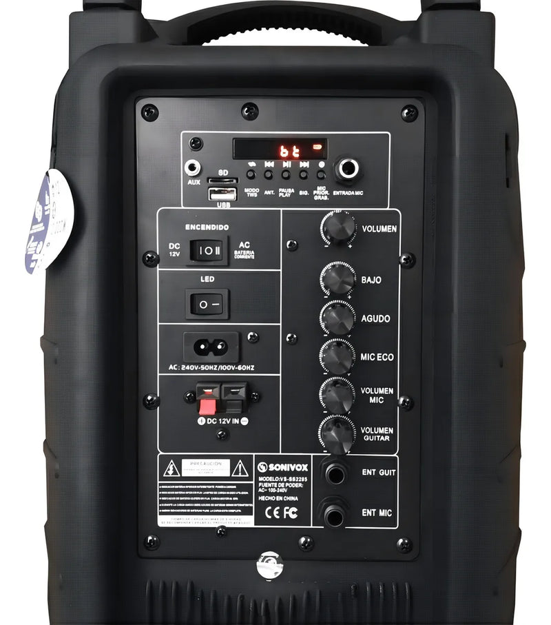 Parlante Sonivox 12 Pulgadas Con Tripode