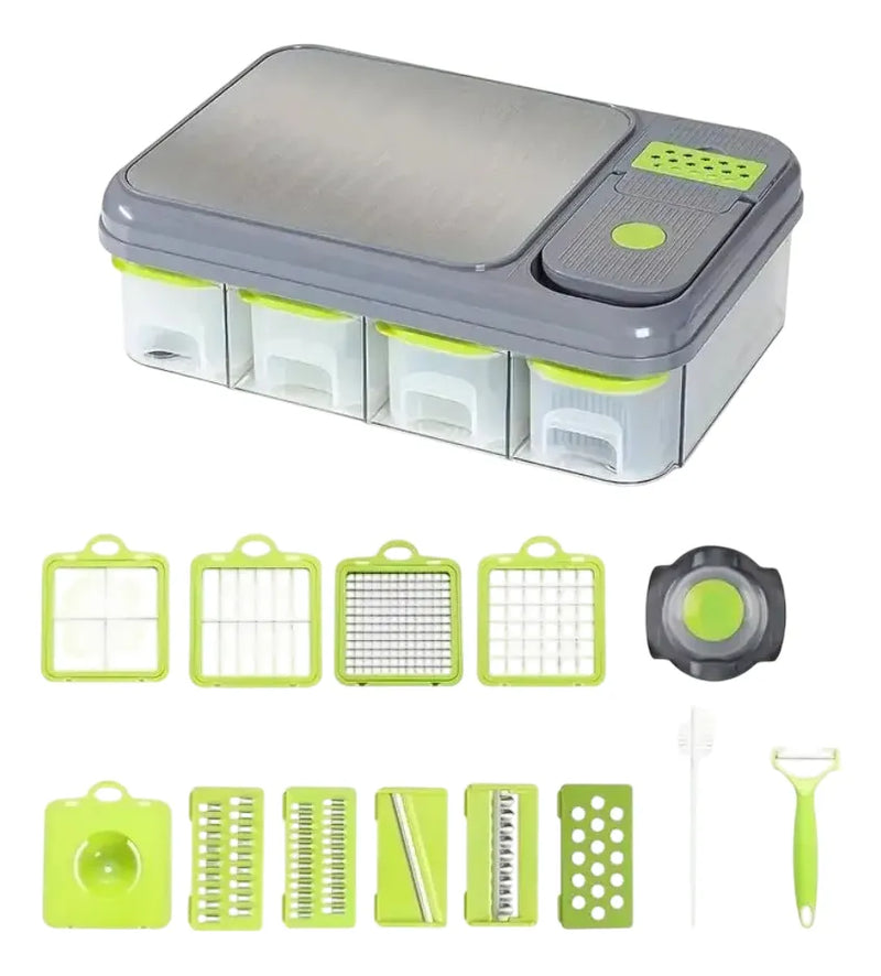 Cortador Picador Verduras Frutas Rallador Cocina Rebanadas Diseño 1