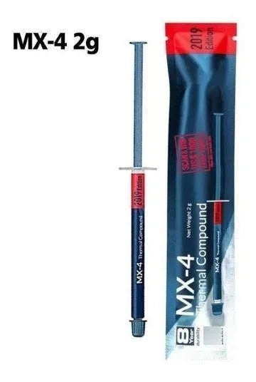 Pasta Termica Arctic Mx-4 2g 2019 Sellada + Alcoh Isop 120ml