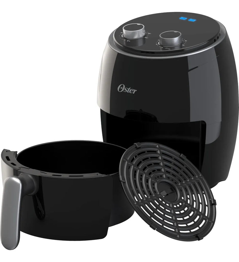 Oster® Freidora De Aire Manual, Capacidad 3.8l Antiadherente Color Negro 127