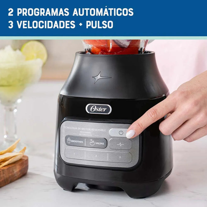 Licuadora Oster BLSTPEG-BRT 800W 1.5L Negro 3 Vel