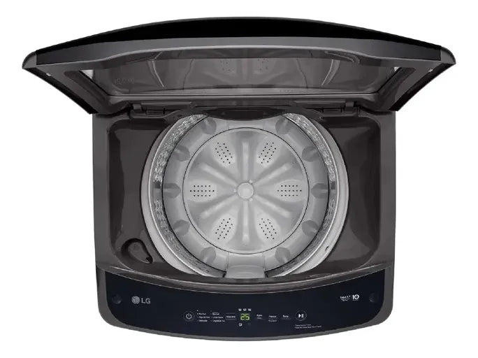Lavadora Lg 18kg Smart Inverter Turbodrum Gris Wt18dvtb Negro