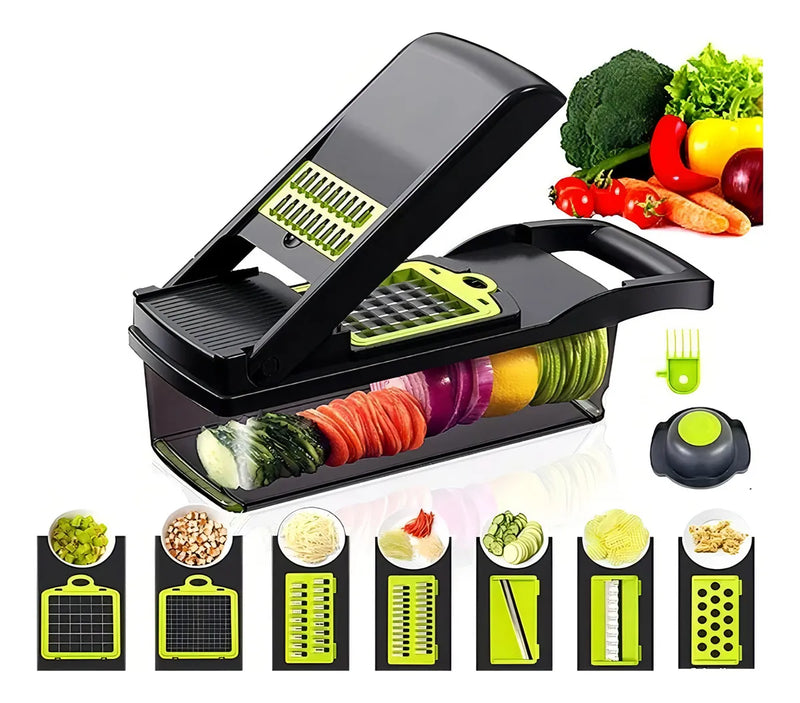 Mandolina Picatodo Multifuncional Para Verduras Y Frutas