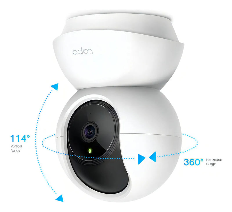 Cámara de seguridad TP-Link Tapo C200 V1 Tapo Smart con resolución 2MP visión nocturna incluida color blanco