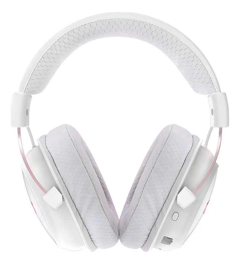 Auriculares inalámbricos para juegos Redragon Zeus Pro, 2,4 GHz, 7.1 Rgb, blancos