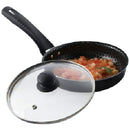 Sartén 20 Cm Universal Antiadherente Con Tapa De Vidrio 6 Color Negro