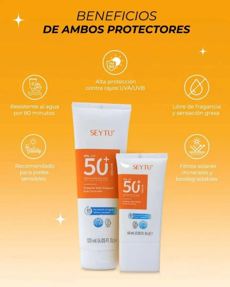 Crema Solar Facial + Corporal