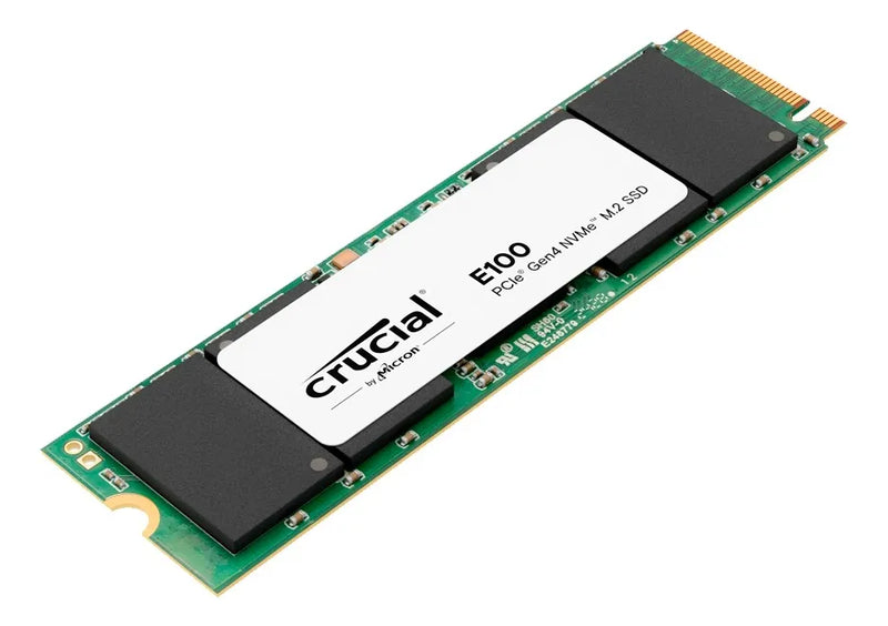 Unidad De Estado Solido Ssd M.2 1tb Crucial E100 Nvme Pcie 4 Negro