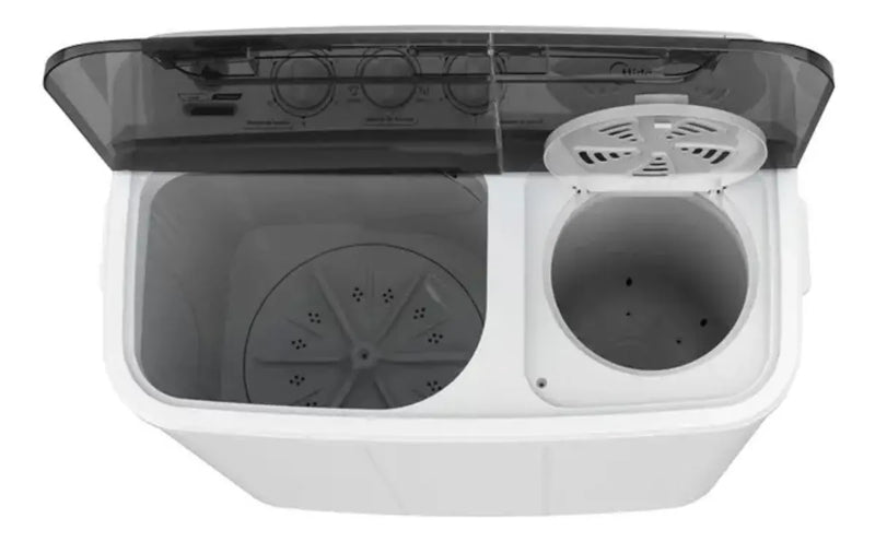 Lavadora Doble Tina Midea 7kg Blanco