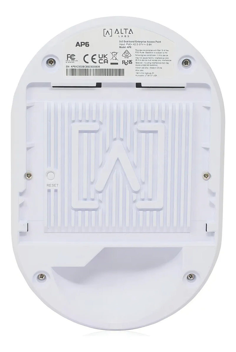 Alta Labs Punto De Acceso Inalambrico Wifi 6 De Doble Banda