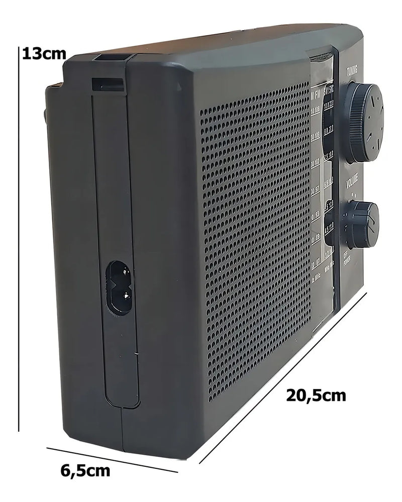 Radio Sonivox Electrico, Bateria Analógico Portátil