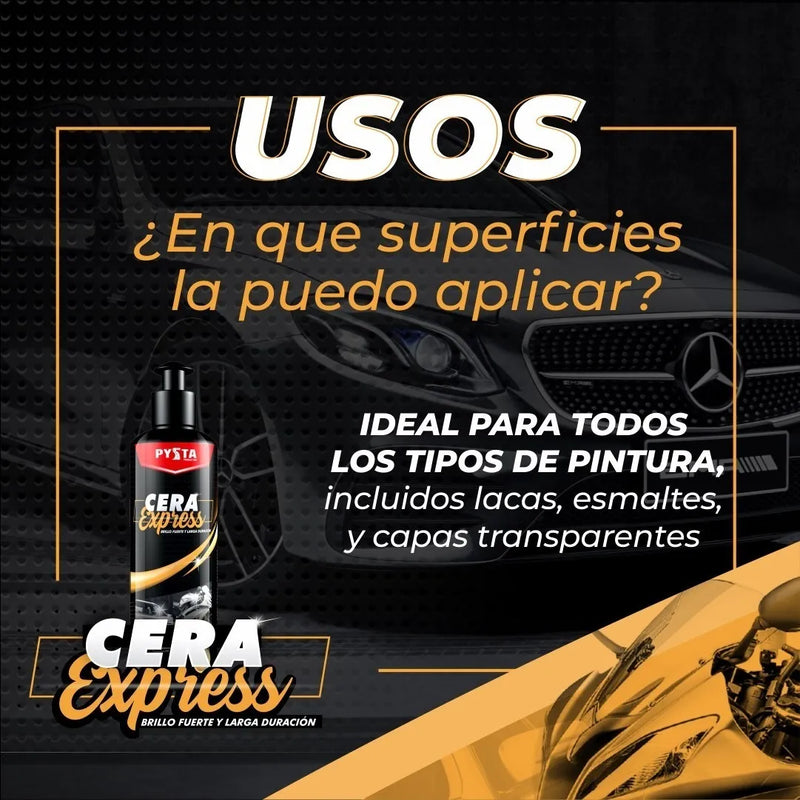 Cera Superbrillo Automatico Carnauba Promo Neutro