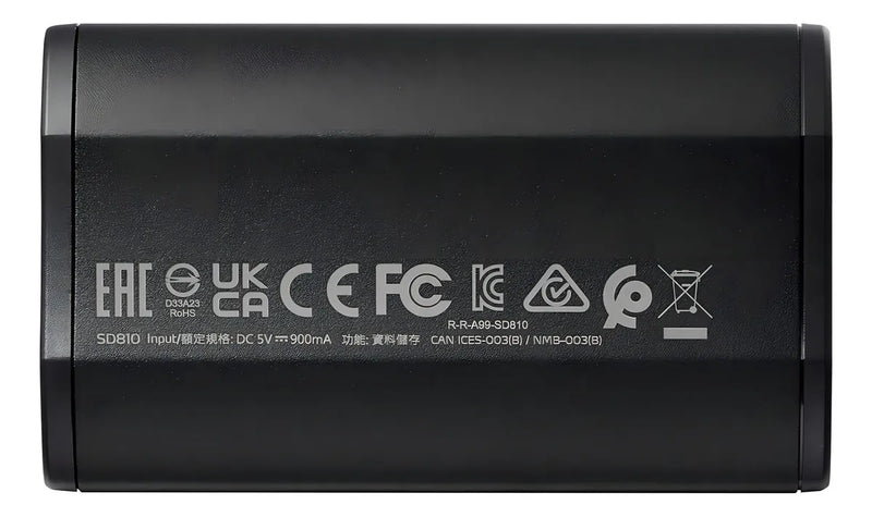 Unidad Ssd Usb-c|usb3.2 2tb Adata Sd810 Black Color Negro