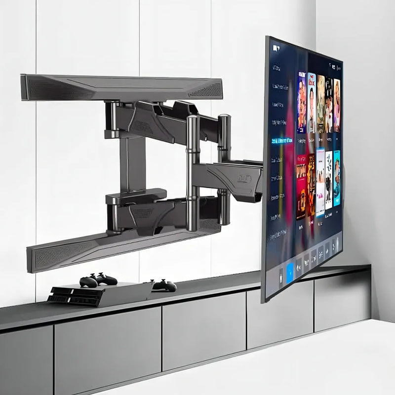Soportes articulados para TV North Bayou P6, 45 a 80 cm, color negro