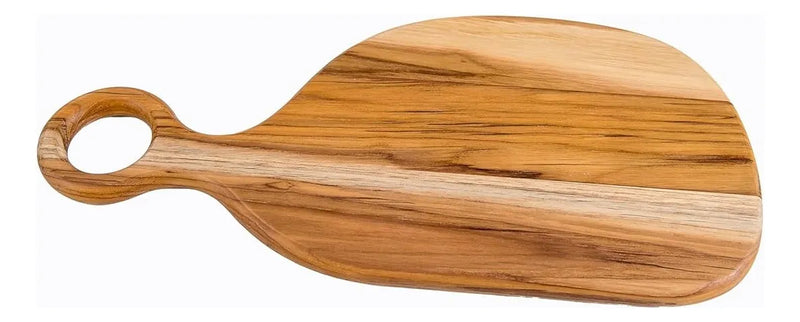 1 Tabla Premium De Madera Teca Para Picar Y Cocinar Profesio Geométrico Marrón