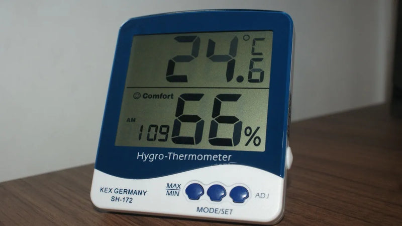 Termohigrómetro Digital Kex Con Certificado De Calibracion