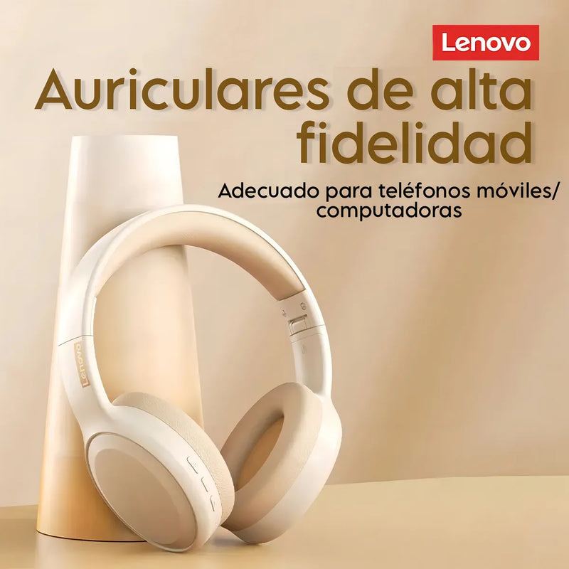 Audifonos Inalambricos Bluetooth Lenovo Thinkplus Th30 Color Beige