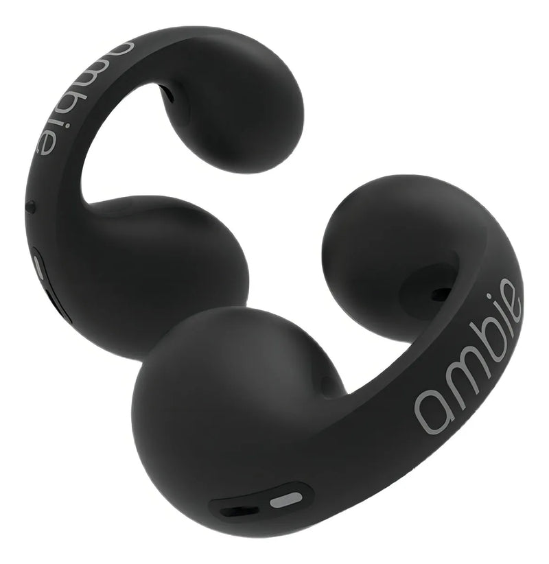 Auriculares inalámbricos Bluetooth Ambie Sound Earcuffs, color negro