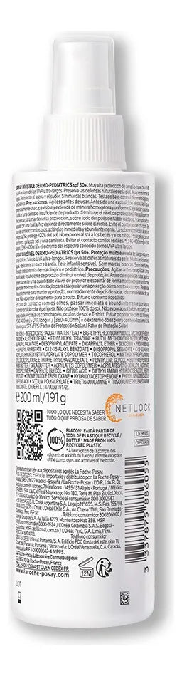 Protector Solar Dermopediatrics 200ml La Roche Posay