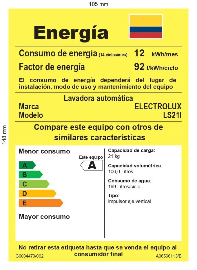 Lavadora Superior Perfect Care Ls21i 21kg Silver Electrolux Gris