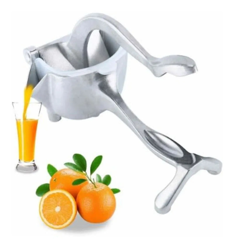 Exprimidor De Frutas Manual Metálico Jugos Limon Naranja