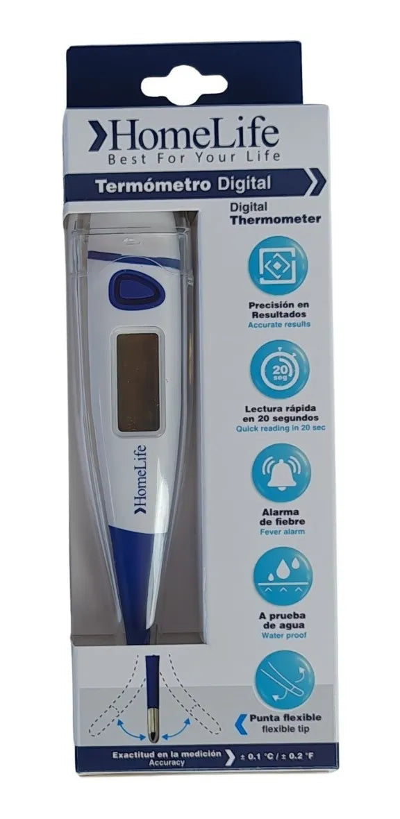 Termometro Digital Punta Flexible Homelife