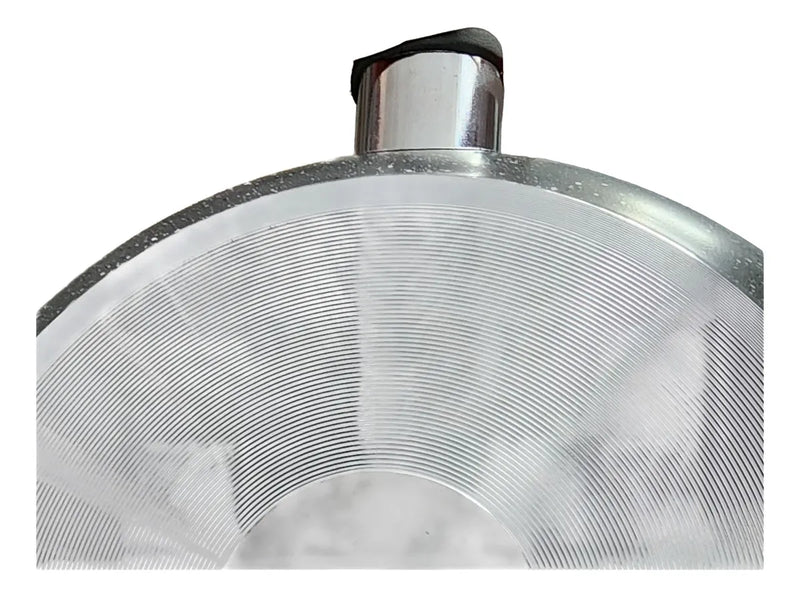 Sarten En Piedra Volcánica De 24 Cm Novum Color Gris
