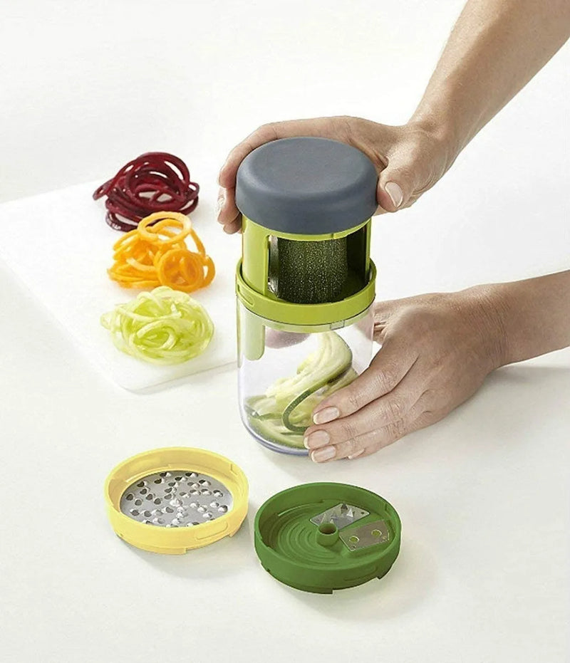 Cortador Picador Manual Frutas Verduras Multiusos Cocina