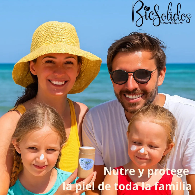 Protector Solar Sólido Natural Biosólidos 50 G