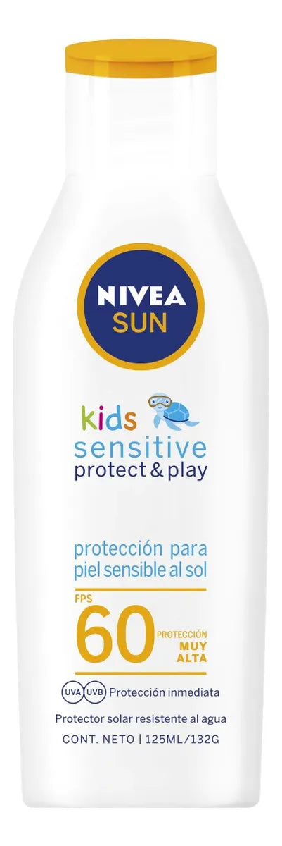 Nivea Sun Bloqueador Bebes y Niños Piel Sensible