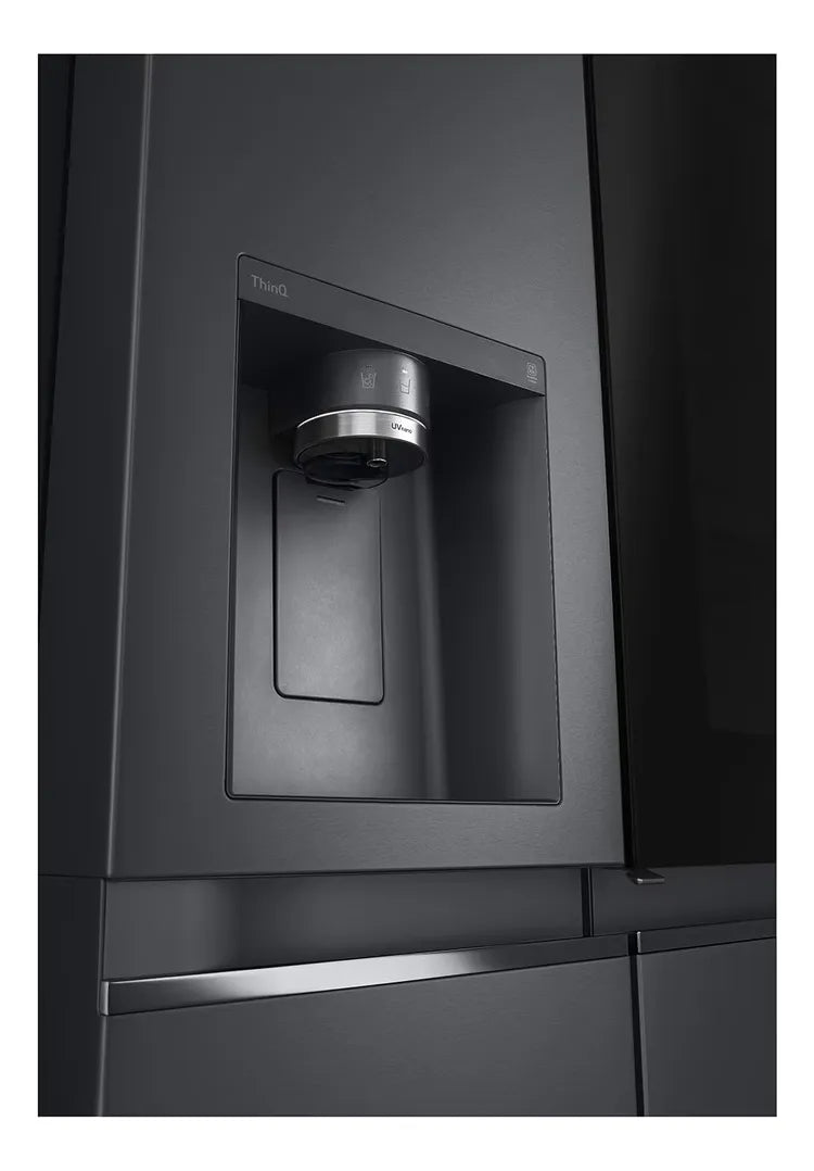 Nevecón Lg Side By Side Instaview Craft Ice Thinq 635 Lt Neg Negro