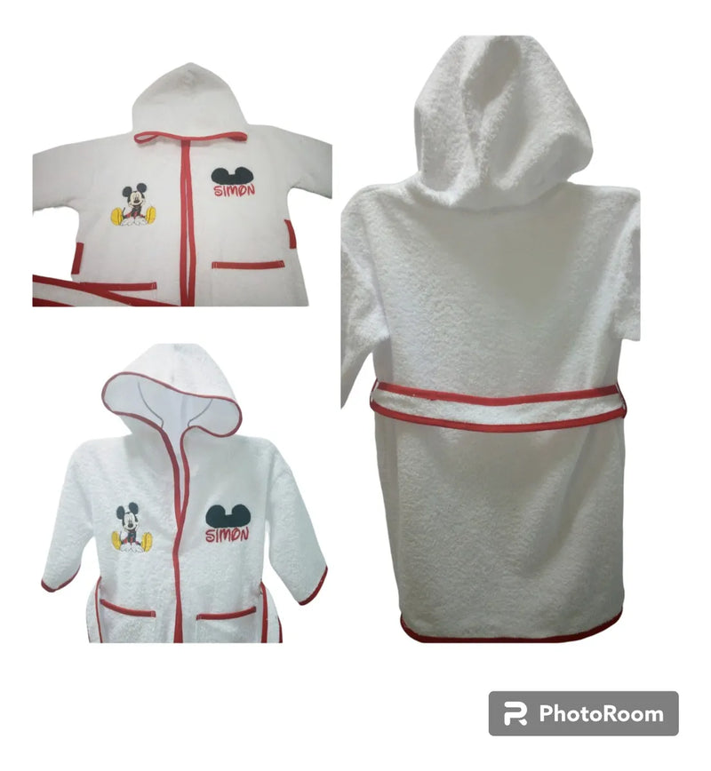 Salida De Baño En Toalla Infantil Personalizada