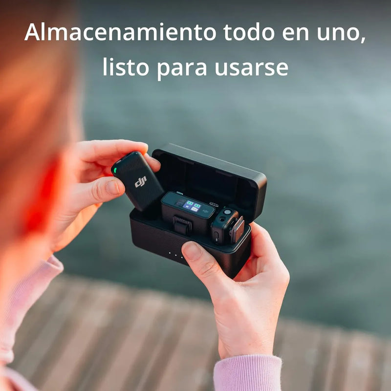 Micrófonos DJI MiC Omnidireccional Omnidireccional color negroS