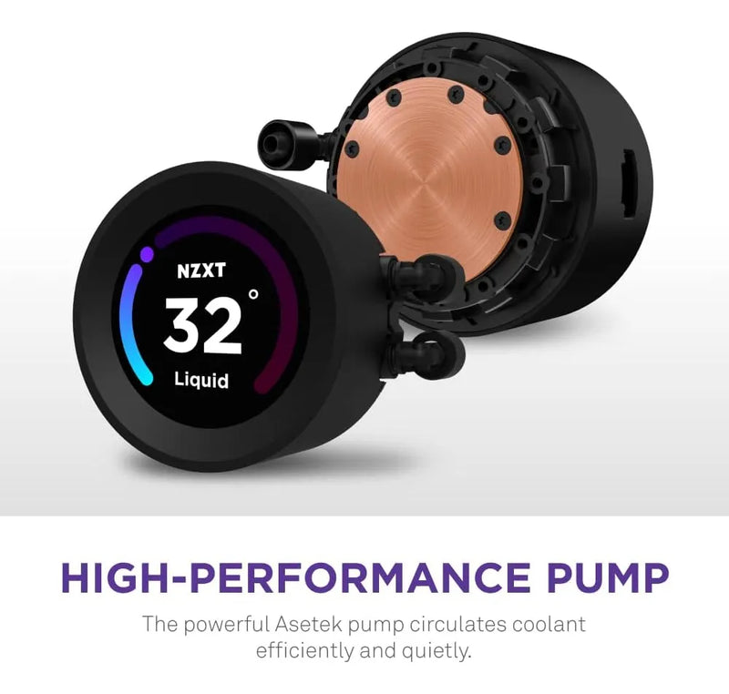 Nzxt Kraken Elite 280 - Rl-kn28e-b1- Radiador Líquido Par...