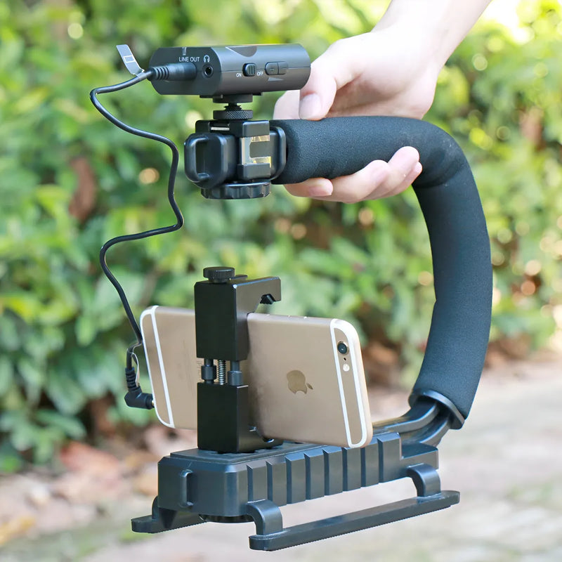 Micrófono inalámbrico de solapa Boya Bywm4 para smartphone y cámara, color negro