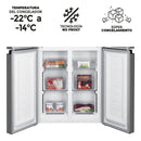 Nevecon Kalley K-n362l 362lt Inverter No Frost Gris Gris