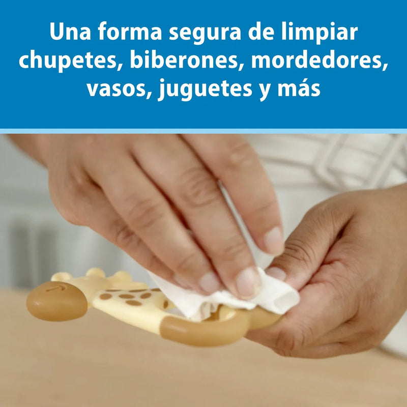 Toallitas Humedas Para Chupos Y Teteros 40 Unidades Dr Brown