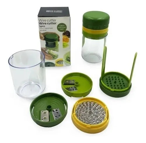 Cortador Picador Manual Frutas Verduras Multiusos Cocina