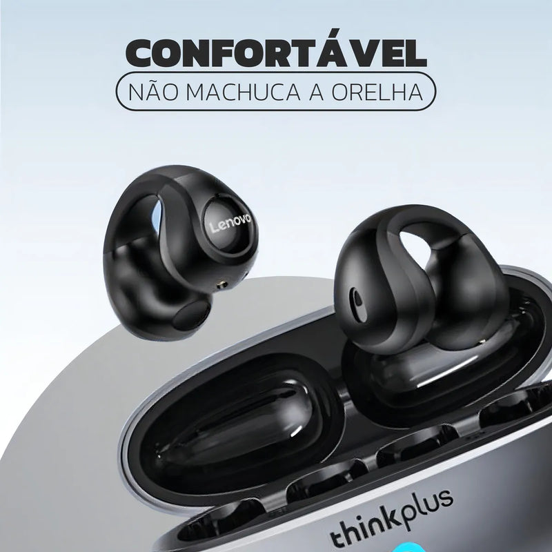 Auriculares inalámbricos Bluetooth Lenovo Livepods Xt83 Tws, color gris y negro